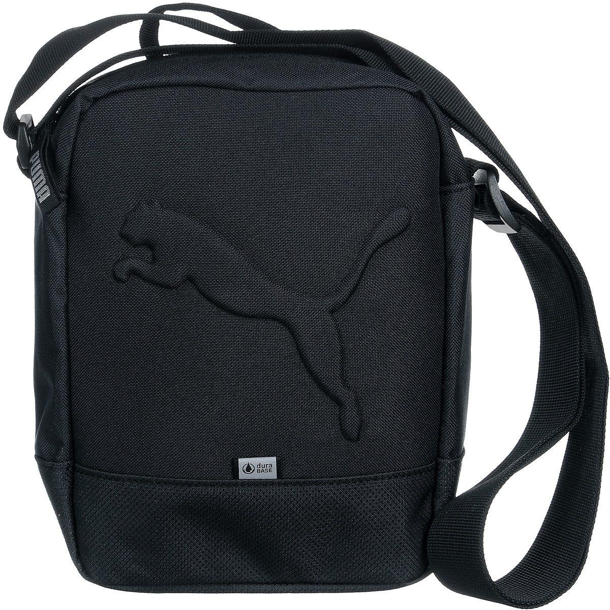 Сумка Puma Buzz Portable, цвет: черный. 0735830107358301 Сумка Puma Buzz Portable, цвет: черный. 0735830107358301Универсальная сумка от Puma имеет главное отделение на молнии, висячий карман на молнии внутри, функциональную подкладку из полиэстера с изнанкой из полиуретана, наплечную лямку регулируемой длины и ручку для переноски из лямочной ленты. Через металлический язычок застежки-молнии продернута лямочная тесьма, а металлический язычок застежки-молнии внутреннего кармана украшен символикой Puma. Также сумка декорирована накладкой из светоотражающего материала с фирменной символикой спереди, тканым ярлыком с надписью Puma сбоку и крупным объемным логотипом Puma спереди.