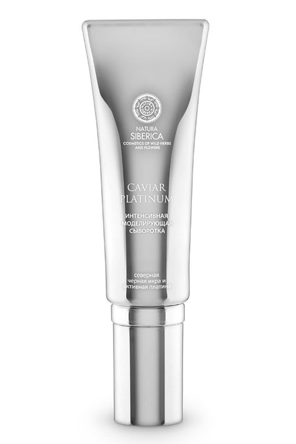 Natura Siberica Интенсивная моделирующая сыворотка против глубоких морщин Caviar Platinum 30 мл086-0-34097 Natura Siberica Интенсивная моделирующая сыворотка против глубоких морщин Caviar Platinum 30 мл086-0-34097Экстракт черной икры, всемирно известный своими уникальными омолаживающими свойствами, насыщен протеинами и коллагеном, минералами и витаминами, благодаря чему эффективно предотвращает процесс старения, активизирует процессы восстановления клеток и выработки коллагена. -Комплекс Platinum содержит нано-платину в активной форме в сочетании с пептидами, стимулирует синтез собственного коллагена и восстанавливает природный электрический баланс кожи, улучшая ее восприимчивость к питательным веществам. Доказанная клиническая эффективность (1): улучшение микрорельефа кожи и сокращение морщин на 61% увеличение синтеза коллагена I и III типа на 280,32%. -Активный комплекс пептидов Syn- Coll (содержание в креме 3%) стимулирует синтез собственного коллагена клетками кожи и защищает его структуру от разрушения энзимами в дальнейшем. Доказанная клиническая эффективность (2): разглаживание рельефа кожи на 12%. -Феруловая кислота (из Сибирского ириса) в сочетании с витаминами Е и С повышает...