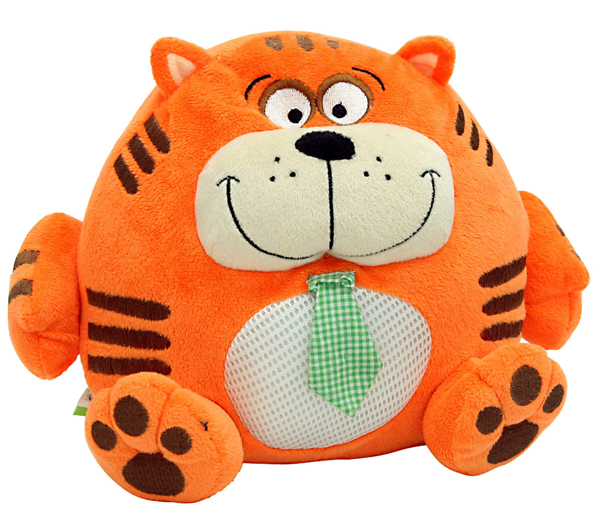 LAPA House Мягкая игрушка Кот24447 LAPA House Мягкая игрушка Кот24447Забавный и очень веселый зверек привлечет внимание ребенка и станет ему добрым другом. Он так весело хохочет и трясется, что невозможно остаться равнодушным и не рассмеяться вместе с ним! Популярные, любимые образы - кот, собака, медведь и енот, - понравятся и малышам, и их родителям. Описание: -кнопка включения на левой лапе игрушки - двигается с вибрацией - звуковые эффекты(хохочет) - отключение через 15 сек, после нажатия кнопки - работает от 3хАА батареек (в комплект не входят)