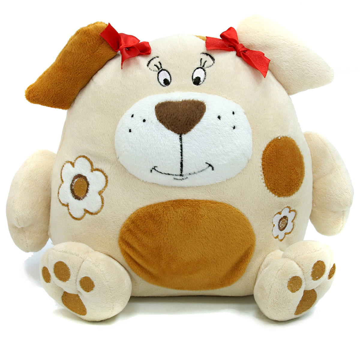 LAPA House Мягкая игрушка Собака24449 LAPA House Мягкая игрушка Собака24449Забавный и очень веселый зверек привлечет внимание ребенка и станет ему добрым другом. Он так весело хохочет и трясется, что невозможно остаться равнодушным и не рассмеяться вместе с ним! Популярные, любимые образы - кот, собака, медведь и енот, - понравятся и малышам, и их родителям. Описание: -кнопка включения на левой лапе игрушки - двигается с вибрацией - звуковые эффекты(хохочет) - отключение через 15 сек, после нажатия кнопки - работает от 3хАА батареек (в комплект не входят)
