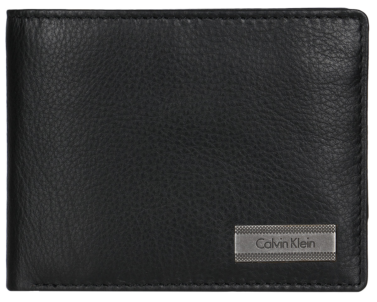 Кошелек мужской Calvin Klein, цвет: черный. K50K502186K50K502186 Кошелек мужской Calvin Klein, цвет: черный. K50K502186K50K502186Кошелек Calvin Klein выполнен из натуральной кожи с зернистой фактурой. Изделие раскладывается пополам. Внутри кошелек состоит из двух отделений для купюр, трех отделений для мелких бумаг, пяти отделений для кредитных карт и визиток и отделения для мелочи, закрывающегося клапаном на кнопку. Мужской кошелек Calvin Klein - идеальное решение на каждый день. Он сделает стиль по-настоящему особенным и ярким и подарит великолепное настроение на долгое время.