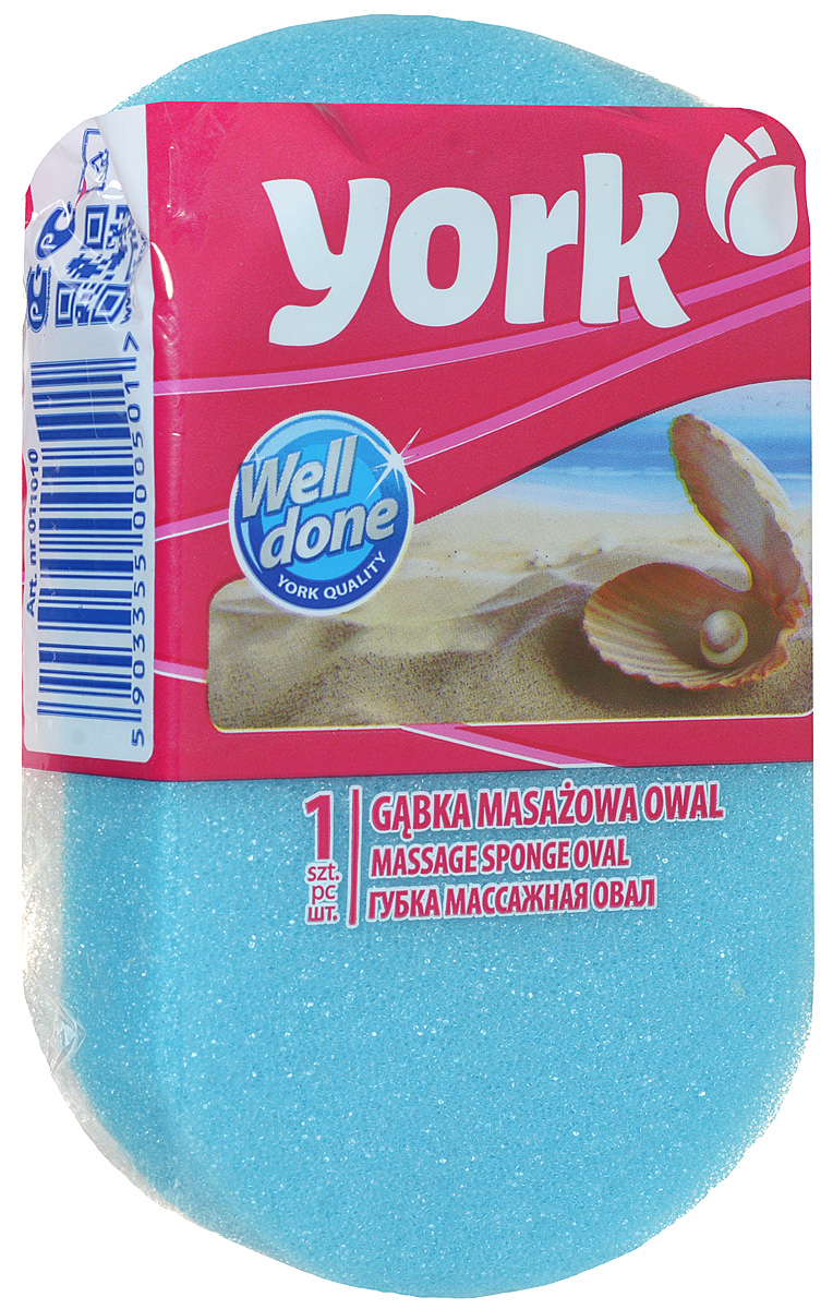Губка для тела York, массажная, цвет: белый, голубой, 14,5 х 9,5 х 4,5 см011010 Губка для тела York, массажная, цвет: белый, голубой, 14,5 х 9,5 х 4,5 см011010YORK массажн. овал Производитель: Польша. Товар сертифицирован.