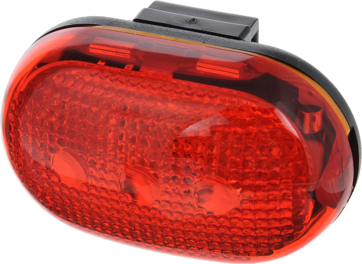Фонарь велосипедный D-Light CG-404RG, габаритный, задний, цвет: черный, красныйCG-404RG Фонарь велосипедный D-Light CG-404RG, габаритный, задний, цвет: черный, красныйCG-404RGЗадний габаритный фонарь D-Light CG-404RG предназначен для обеспечения большей безопасности при поездках в темное время суток. Работает от 2 батареек типа ААА (входят в комплект). Водонепроницаемый корпус выполнен из прочного пластика. Имеет 4 режима работы: простое свечение, мигание, Random и Chasing. Chasing это режим, при котором лампочки загораются последовательно. При режиме Random лампочки мигают произвольно. Время работы в режиме обычного свечения: 70 ч. Время работы в режиме мигания: 160 ч. Время работы в режиме Random: 250 ч. Время работы в режиме Chasing: 250 ч. Размер фонаря (без учета креплений): 6,3 х 3,5 х 2 см.