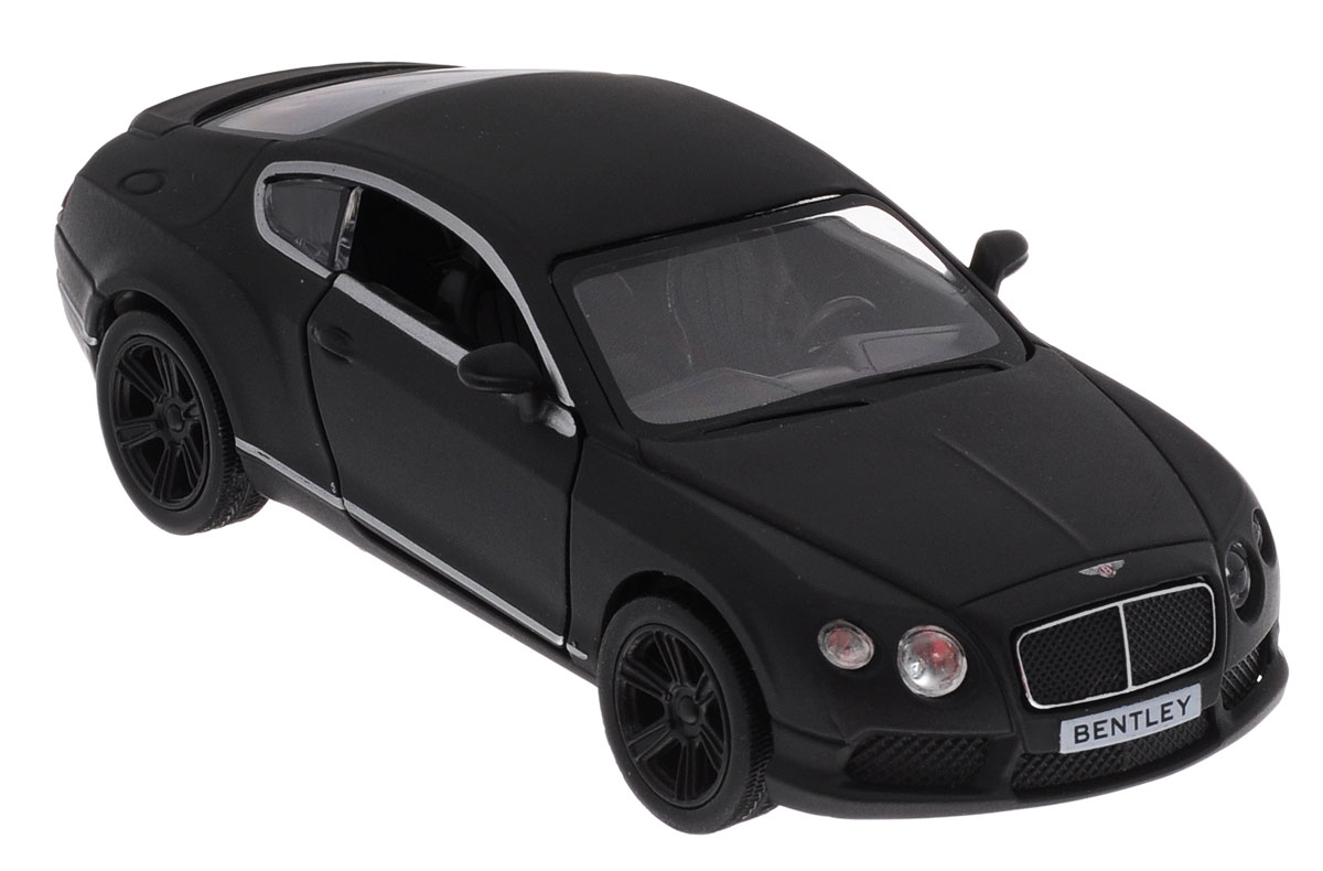 Uni-Fortune Toys Модель автомобиля Bentley Continental GT V8554021M Uni-Fortune Toys Модель автомобиля Bentley Continental GT V8554021MМодель автомобиля Uni-Fortune Toys Bentley Continental GT V8, выполненная из пластика и металла, станет любимой игрушкой вашего малыша. Благодаря броской внешности, а также великолепной точности, с которой создатели этой масштабной модели передали внешний вид настоящего автомобиля, машинка станет подлинным украшением любой коллекции авто. Машинка оснащена инерционным механизмом. Необходимо отвести ее назад, затем отпустить - и она быстро поедет вперед. Шины обеспечивают отличное сцепление с любой поверхностью пола. Дверцы авто открываются. Во время игры с такой машиной у ребенка развивается мелкая моторика рук, фантазия и воображение.