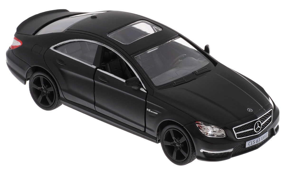 Uni-Fortune Toys Модель автомобиля Mercedes-Benz CLS 63 AMG554995M Uni-Fortune Toys Модель автомобиля Mercedes-Benz CLS 63 AMG554995MМодель автомобиля Uni-Fortune Toys Mercedes-Benz CLS 63 AMG станет любимой игрушкой вашего ребенка. Благодаря броской внешности, а также великолепной точности, с которой создатели этой масштабной модели передали внешний вид настоящего автомобиля, машинка станет подлинным украшением любой коллекции авто. Машинка оснащена инерционным механизмом. Необходимо отвести ее назад, затем отпустить - и она быстро поедет вперед. Шины обеспечивают отличное сцепление с любой поверхностью пола. Дверцы машинки открываются. Во время игры с такой машиной у ребенка развивается мелкая моторика рук, фантазия и воображение. Машина будет долго служить своему владельцу благодаря металлическому корпусу с элементами из пластика.