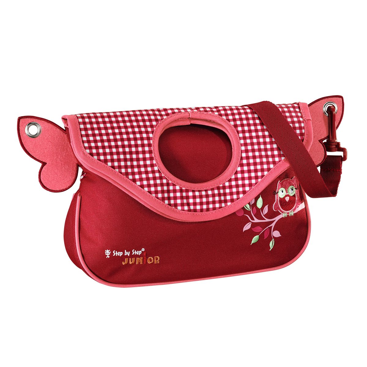 Hama Сумка детская Step By Step Junior Alpbag Girls Cute Owl129118 Hama Сумка детская Step By Step Junior Alpbag Girls Cute Owl129118Сумка детская Step By Step Junior Alpbag Girls Cute owl красный/розовый