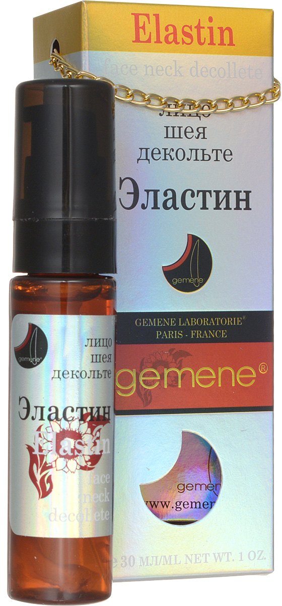 Gemene Эластин для лица, шеи, декольте, 30 мл, помпа4751006751958 Gemene Эластин для лица, шеи, декольте, 30 мл, помпа4751006751958Освежает и улучшает тонус кожи Подтягивает Уменьшает глубину морщин Глубоко увлажняет Улучшает состояние кожи Защищает от покраснений и раздражений Эластин, содержащийся в коже в достаточном количестве, создает свойственную молодой коже подтянутость и свежесть. С возрастом количество эластина убывает, что сказывается на способности кожи удерживать влагу. Теряется упругость кожи, появляются дряблость и морщины. Препарат Эластина позволяет значительно притормозить возрастные изменения, восстановить клеточные структуры и увеличить наполненность кожи.