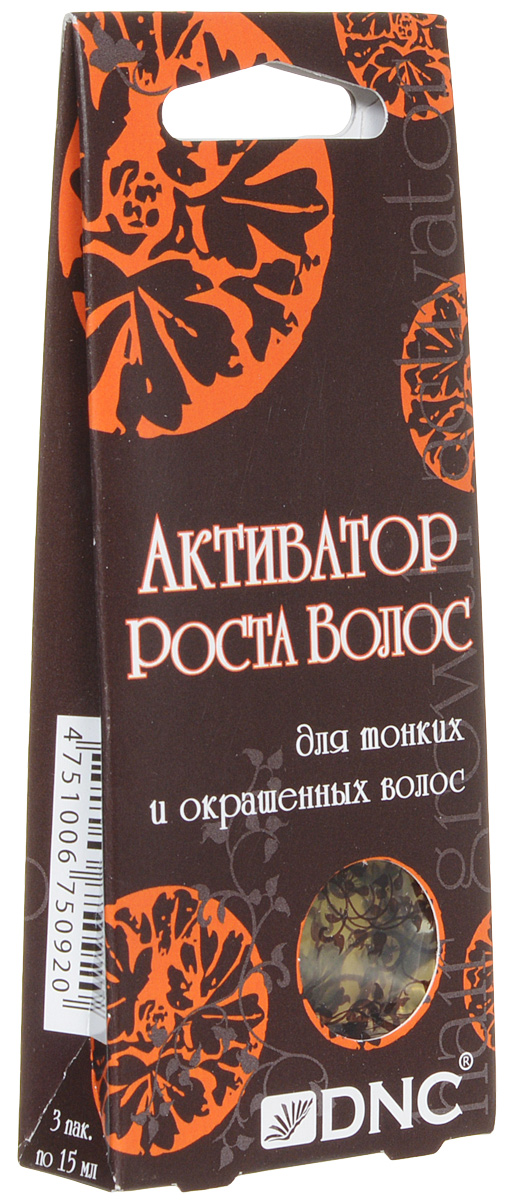 DNC Активатор роста волос, для тонких и окрашенных волос, 3х15 мл4751006750920 DNC Активатор роста волос, для тонких и окрашенных волос, 3х15 мл4751006750920Активатор роста волос DNC содержит репейное масло, способствующее росту волос, а также касторовое масло, оказывающее смягчающее действие на кожу головы, и укрепляющее корни волос. Уникальное сочетание витаминов и ценных питательных компонентов, содержащихся в экстрактах лука и чеснока оздоравливают кожу головы, улучшают внешний вид и структуру волос. Мягко обволакивает волосы и кожу головы, не нарушая природное равновесие системы роста. Защищает волосы от вредных воздействий, насыщает их необходимыми витаминами, восстанавливает структуру волос, избавляет их от перхоти, способствуя росту здоровых и сильных волос. В упаковке содержится 3 пакетика по 5 мл.