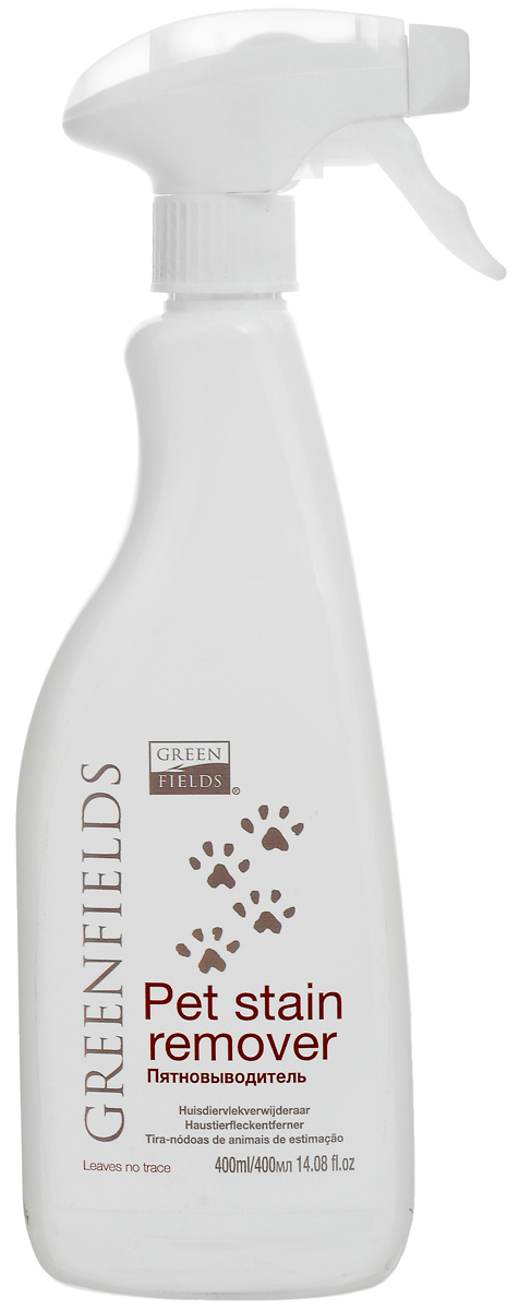 Пятновыводитель Greenfields, 400 мл8718836724022 Пятновыводитель Greenfields, 400 мл8718836724022Пятновыводитель Greenfields - высокоэффективное средство без раздражающего запаха. Отлично устраняет пятна мочи, фекалий, рвоты и следов еды. Не оставляет следов как на тканях, так и на твердых поверхностях. Безопасен для использования на коврах и ковровых покрытиях, цветных тканях. Средство имеет экономичный расход и большой объем. Надолго позволит содержать ваш дом в идеальном порядке. Состав: анионные поверхностно-активные вещества. Товар сертифицирован.