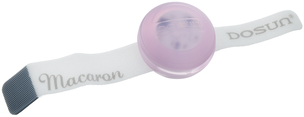 Велосипедный фонарь безопасности Dosun Macaron RDE80, цвет: сиреневыйRDe80/5033 Велосипедный фонарь безопасности Dosun Macaron RDE80, цвет: сиреневыйRDe80/5033Велосипедный фонарь безопасности Dosun Macaron RDE80 предназначен для оповещения водителей о движущемся транспортном средстве. Корпус фонаря выполнен из материала TPU (термопластичный полиуретан) в виде пирожного макарун. Фонарь очень компактный и может крепиться на одежду, рюкзак или велосипед. Его также можно использовать и для других целей, например, прикрепить к шлему для безопасного катания на скейте или роликах, к собачьему ошейнику для безопасных прогулок, на запястье во время бега или ключи. Удобное крепление-липучка позволяет быстро устанавливать фонарь и также быстро снимать при необходимости. Изделие имеет 5 режимов свечения. Работает от 2 батареек типа CR2032 (входят в комплект).