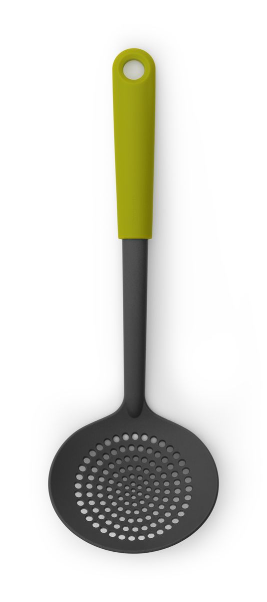 Шумовка Brabantia Tasty Colours106149 Шумовка Brabantia Tasty Colours106149Добавьте цвета и настроения в интерьер своей кухни с полной коллекцией кухонных принадлежностей от Brabantia «Tasty Tools» в палитре аппетитных оттенков. У кого же не разыграется аппетит к кулинарному творчеству при виде этих «стильных штучек» для кухни? Большая ложка с отверстиями поможет достать овощи из кипящей воды, мясо из бульона или снять пену при приготовлении супа или тушеных блюд; Ложка изготовлена из упругого термостойкого нейлона (макс. 220°C) и не оставляет царапин на посуде с антипригарным покрытием; Изделие легко моется - можно мыть в посудомоечной машине; Петелька для подвешивания; Входит в коллекцию Brabantia Tasty Colours- красочное решение для выполнения любой задачи на кухне! 5-летняя гарантия Brabantia.