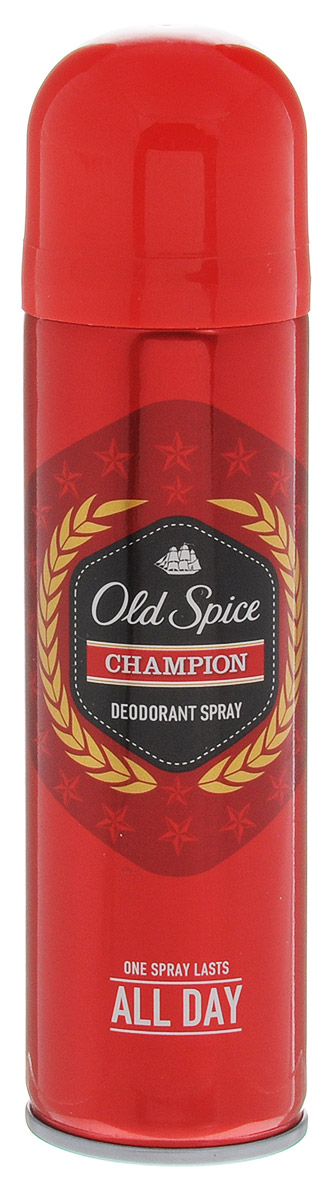 Old Spice Дезодорант-спрей Champion, 125 млOS-81444595 Old Spice Дезодорант-спрей Champion, 125 млOS-81444595Дезодорант Old Spice Champion обладает ароматом для настоящих мужчин! Чемпионы бывают самых разных форм и размеров. Но при этом у них у всех один и тот же аромат. Ты должен пахнуть как будто твои мечты уже стали реальностью. Мужчина с ароматом Old Spice Champion забивает лучшие голы, смело идет в разведку, переплывает проливы, отважно спасает красавиц и покоряет их своим запахом. Old Spice Champion - аромат успеха. Из всех ароматов, которые может ощутить человеческий нос, только Old Spice Champion может поддерживать вселенную в равновесии и притягивать к вам прекрасный пол с силой, которая, по некоторым подсчетам, превосходит силу черной дыры. Настоящие мужчины любят аэрозольные продукты в суровых металлических баллончиках. Это факт. Потому что аэрозольные баллончики всегда таят в себе загадку. Как миллионы микрокапсул вылетают из распылителя, покрывают ваше тело, дарят вам прекрасный аромат и в тоже время защищают от неприятного ...