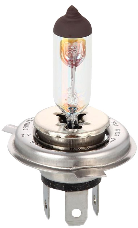 Лампа для мотоциклов галогенная Philips CityVision Moto, для фар, цоколь HS1 (PX43T), 12V, 35/35W12636CTVBW Лампа для мотоциклов галогенная Philips CityVision Moto, для фар, цоколь HS1 (PX43T), 12V, 35/35W12636CTVBWГалогенная лампа Philips CityVision Moto произведена из запатентованного кварцевого стекла с УФ фильтром Philips Quartz Glass. Кварцевое стекло Philips в отличие от обычного твердого стекла выдерживает гораздо большее давление смеси газов внутри колбы, что препятствует быстрому испарению вольфрама с нити накаливания. Кварцевое стекло выдерживает большой перепад температур, при попадании влаги на работающую лампу изделие не взрывается и продолжает работать. Лампы Philips CityVision Moto обеспечивают максимальную безопасность и видимость, отличаются оригинальным, привлекающим внимание эффектом оранжевого оттенка света. Кроме того, они дают на 40% больше света по сравнению со стандартными лампами, позволяя видеть дорогу дальше. Все мотоциклисты заинтересованы в большей безопасности, особенно в условиях интенсивного городского движения. Лампы Philips CityVision Moto разработаны специально для обеспечения максимальной видимости и безопасности.