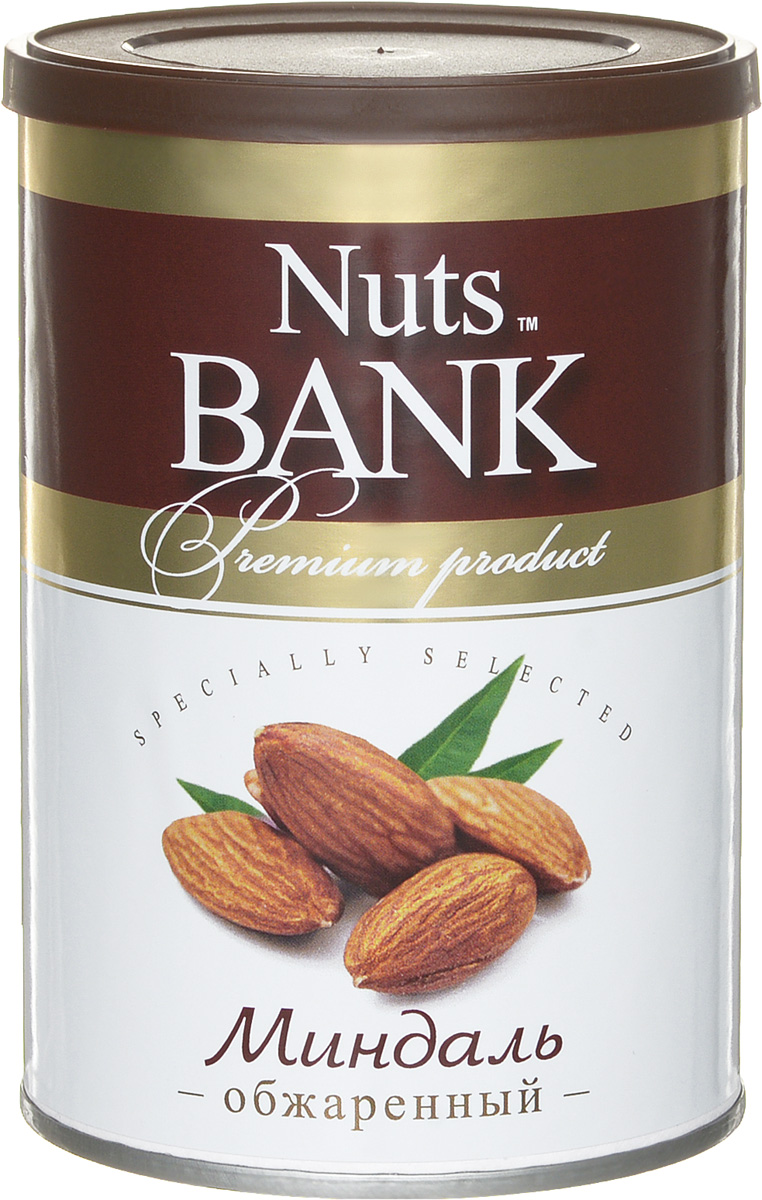 Nuts Bank Миндаль обжаренный, 200 гU920135 Nuts Bank Миндаль обжаренный, 200 гU920135Высококачественные обжаренные отборные ядра сладкого миндаля от Nuts Bank всегда кстати, ведь миндаль — это не просто орех, а кладезь витаминов и полезных веществ, активно помогающих здоровью вашего сердца, сосудов и зрения!