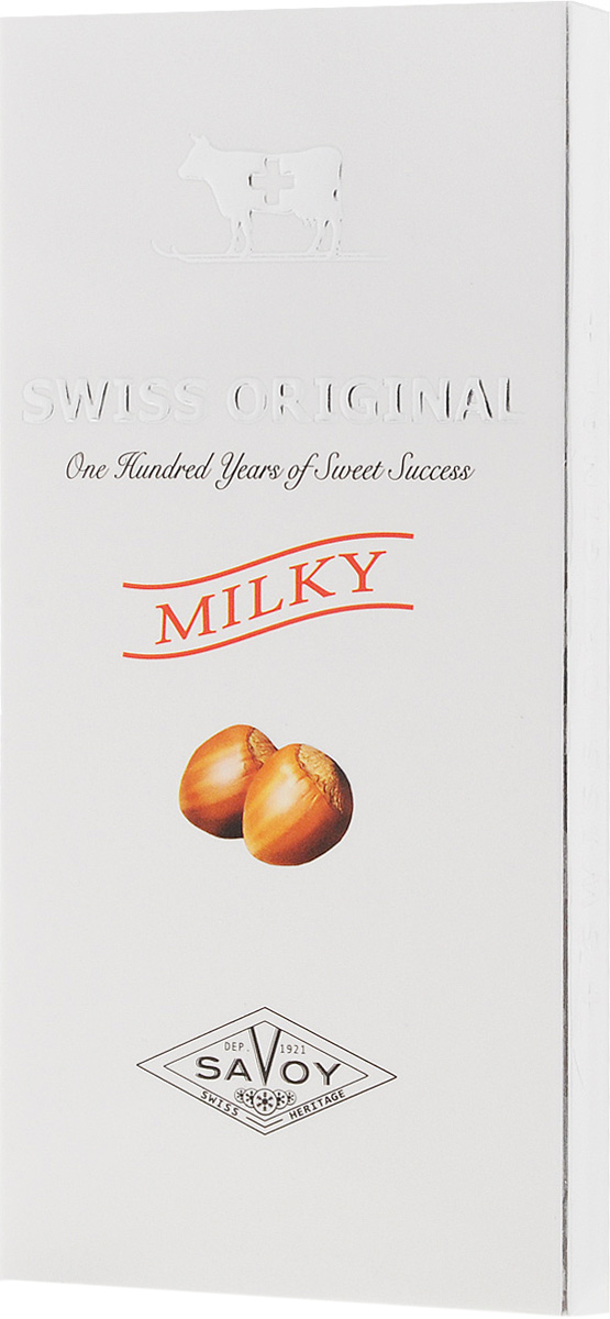 Swiss Original молочный шоколад с дробленым фундуком, 100 г14.6096 Swiss Original молочный шоколад с дробленым фундуком, 100 г14.6096Благородный сорт какао из Папуа - Новой Гвинеи позволяет создать нежнейший молочный шоколад со сложным сливочно-фруктовым букетом, в котором отчетливо выделяется нотка банана. Хрустящие лесные орешки делают сливочный вкус еще более богатым.