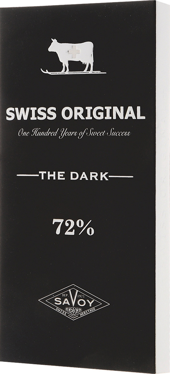 Swiss Original горький шоколад, 100 г14.5990 Swiss Original горький шоколад, 100 г14.5990Какао-бобы, собранные в Африке в районе Берега Слоновой Кости, делают вкус горького шоколада Swiss Original пряным с фруктовыми оттенками.