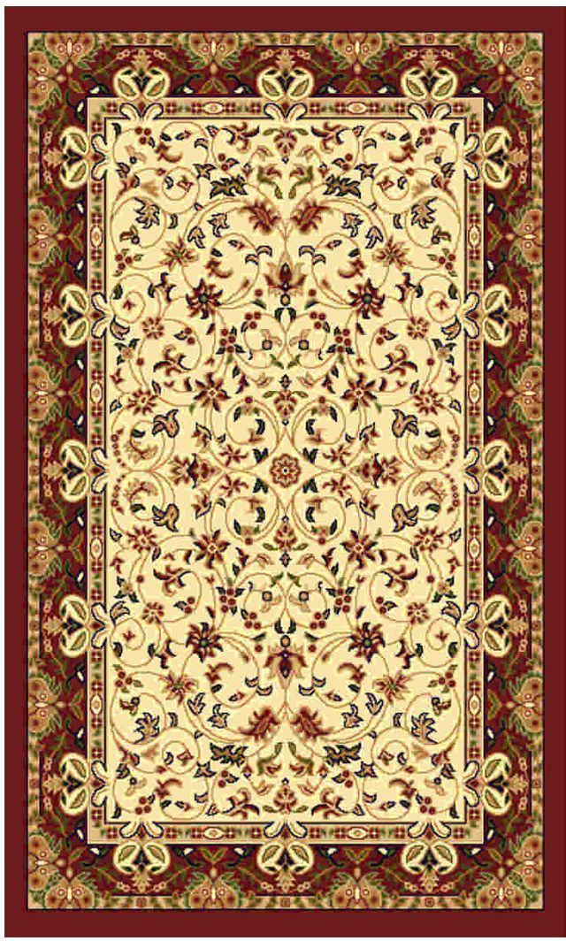 Ковер Kamalak tekstil, прямоугольный, 60 x 110 см. УК-0153УК-0153 Ковер Kamalak tekstil, прямоугольный, 60 x 110 см. УК-0153УК-0153Ковер Kamalak Tekstil изготовлен из прочного синтетического материала heat-set, улучшенного варианта полипропилена (эта нить получается в результате его дополнительной обработки). Полипропилен износостоек, нетоксичен, не впитывает влагу, не провоцирует аллергию. Структура волокна в полипропиленовых коврах гладкая, поэтому грязь не будет въедаться и скапливаться на ворсе. Практичный и износоустойчивый ворс не истирается и не накапливает статическое электричество. Ковер обладает хорошими показателями теплостойкости и шумоизоляции. Оригинальный рисунок позволит гармонично оформить интерьер комнаты, гостиной или прихожей. За счет невысокого ворса ковер легко чистить. При надлежащем уходе синтетический ковер прослужит долго, не утратив ни яркости узора, ни блеска ворса, ни упругости. Самый простой способ избавить изделие от грязи - пропылесосить его с обеих сторон (лицевой и изнаночной). Влажная уборка с применением шампуней и моющих средств не противопоказана. ...
