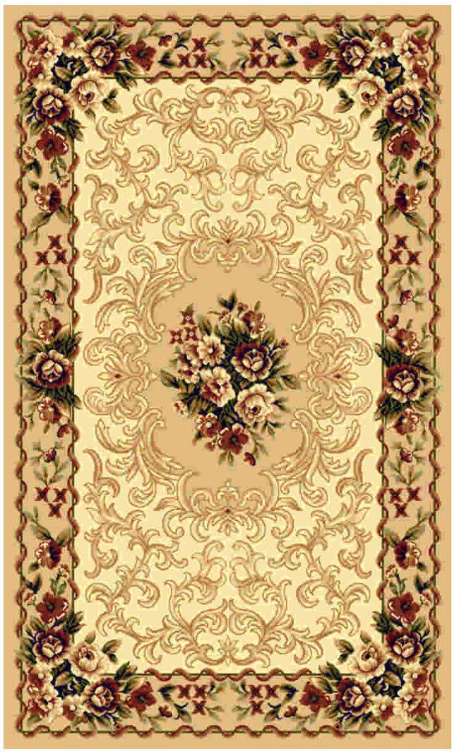 Ковер Kamalak tekstil, прямоугольный, цвет: бежевый, 60 x 110 см. УК-0003УК-0003 Ковер Kamalak tekstil, прямоугольный, цвет: бежевый, 60 x 110 см. УК-0003УК-0003Ковры-паласы выполнены из полипропилена. Ковры обладают хорошими показателями теплостойкости и шумоизоляции. Являются гиппоалергенными. За счет невысокого ворса ковры легко чистить. Вам придется по душе широкая гамма цветов и возможность гармонично оформить интерьер. Практичный и устойчивый к износу ворс - от постоянного хождения не истирается, не накапливает статическое электричество. Структура волокна в полипропиленовых моделях гладкая, поэтому грязь не может выесться, на ворсе она скапливается с трудом. Полипропилен не впитывает влагу, отталкивает водянистые пятна. Уход: Самый простой способ избавить изделие от грязи – пропылесосить его с обеих сторон (лицевой и изнаночной). Влажная уборка с применением шампуней и моющих средств не противопоказана. Если шерсти и шёлку универсальные чистящие составы не подходят, то для синтетики они придутся в самый раз. Хранить их нужно рулоном, не складывая «салфеткой». При надлежащем уходе синтетический ковёр прослужит долго, не утратив ни...