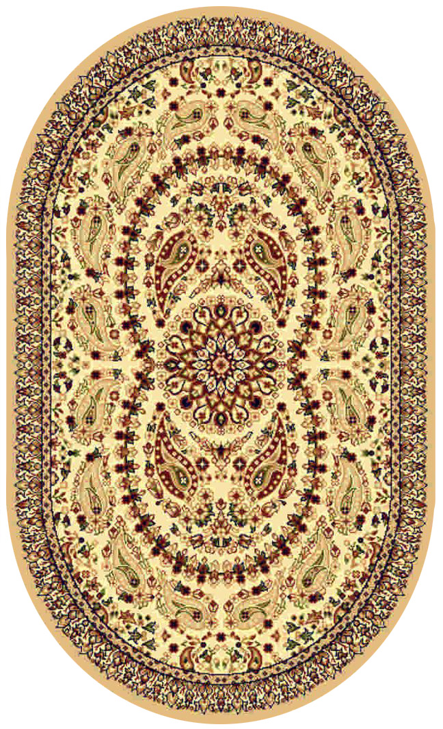 Ковер Kamalak tekstil, овальный, 80 x 150 см. УК-0170УК-0170 Ковер Kamalak tekstil, овальный, 80 x 150 см. УК-0170УК-0170Ковер Kamalak Tekstil изготовлен из прочного синтетического материала heat-set, улучшенного варианта полипропилена (эта нить получается в результате его дополнительной обработки). Полипропилен износостоек, нетоксичен, не впитывает влагу, не провоцирует аллергию. Структура волокна в полипропиленовых коврах гладкая, поэтому грязь не будет въедаться и скапливаться на ворсе. Практичный и износоустойчивый ворс не истирается и не накапливает статическое электричество. Ковер обладает хорошими показателями теплостойкости и шумоизоляции. Оригинальный рисунок позволит гармонично оформить интерьер комнаты, гостиной или прихожей. За счет невысокого ворса ковер легко чистить. При надлежащем уходе синтетический ковер прослужит долго, не утратив ни яркости узора, ни блеска ворса, ни упругости. Самый простой способ избавить изделие от грязи - пропылесосить его с обеих сторон (лицевой и изнаночной). Влажная уборка с применением шампуней и моющих средств не противопоказана. ...