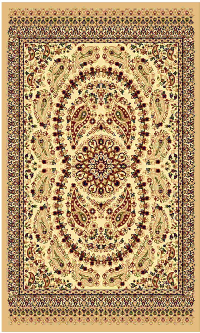 Ковер Kamalak tekstil, прямоугольный, 100 x 150 см. УК-0167УК-0167 Ковер Kamalak tekstil, прямоугольный, 100 x 150 см. УК-0167УК-0167Ковер Kamalak Tekstil изготовлен из прочного синтетического материала heat-set, улучшенного варианта полипропилена (эта нить получается в результате его дополнительной обработки). Полипропилен износостоек, нетоксичен, не впитывает влагу, не провоцирует аллергию. Структура волокна в полипропиленовых коврах гладкая, поэтому грязь не будет въедаться и скапливаться на ворсе. Практичный и износоустойчивый ворс не истирается и не накапливает статическое электричество. Ковер обладает хорошими показателями теплостойкости и шумоизоляции. Оригинальный рисунок позволит гармонично оформить интерьер комнаты, гостиной или прихожей. За счет невысокого ворса ковер легко чистить. При надлежащем уходе синтетический ковер прослужит долго, не утратив ни яркости узора, ни блеска ворса, ни упругости. Самый простой способ избавить изделие от грязи - пропылесосить его с обеих сторон (лицевой и изнаночной). Влажная уборка с применением шампуней и моющих средств не противопоказана. ...