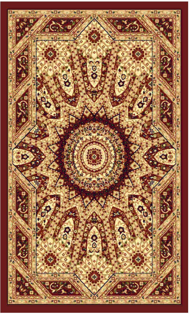 Ковер Kamalak tekstil, прямоугольный, цвет: бордовый , 50 x 100 см. УК-0485УК-0485 Ковер Kamalak tekstil, прямоугольный, цвет: бордовый , 50 x 100 см. УК-0485УК-0485Ковры-паласы выполнены из полипропилена. Ковры обладают хорошими показателями теплостойкости и шумоизоляции. Являются гиппоалергенными. За счет невысокого ворса ковры легко чистить. Вам придется по душе широкая гамма цветов и возможность гармонично оформить интерьер. Практичный и устойчивый к износу ворс - от постоянного хождения не истирается, не накапливает статическое электричество. Структура волокна в полипропиленовых моделях гладкая, поэтому грязь не может выесться, на ворсе она скапливается с трудом. Полипропилен не впитывает влагу, отталкивает водянистые пятна. Уход: Самый простой способ избавить изделие от грязи – пропылесосить его с обеих сторон (лицевой и изнаночной). Влажная уборка с применением шампуней и моющих средств не противопоказана. Если шерсти и шёлку универсальные чистящие составы не подходят, то для синтетики они придутся в самый раз. Хранить их нужно рулоном, не складывая «салфеткой». При надлежащем уходе синтетический ковёр прослужит долго, не утратив ни...