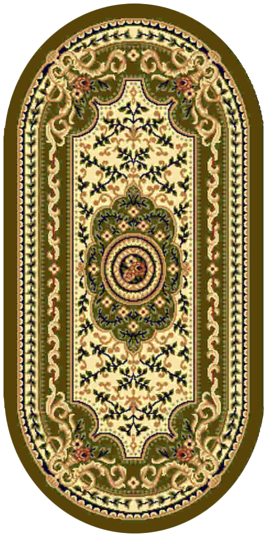Ковер Kamalak tekstil, овальный, цвет: кремовый, 60 x 110 см. УК-0411УК-0411 Ковер Kamalak tekstil, овальный, цвет: кремовый, 60 x 110 см. УК-0411УК-0411Ковры-паласы выполнены из полипропилена. Ковры обладают хорошими показателями теплостойкости и шумоизоляции. Являются гиппоалергенными. За счет невысокого ворса ковры легко чистить. Вам придется по душе широкая гамма цветов и возможность гармонично оформить интерьер. Практичный и устойчивый к износу ворс - от постоянного хождения не истирается, не накапливает статическое электричество. Структура волокна в полипропиленовых моделях гладкая, поэтому грязь не может выесться, на ворсе она скапливается с трудом. Полипропилен не впитывает влагу, отталкивает водянистые пятна. Уход: Самый простой способ избавить изделие от грязи – пропылесосить его с обеих сторон (лицевой и изнаночной). Влажная уборка с применением шампуней и моющих средств не противопоказана. Если шерсти и шёлку универсальные чистящие составы не подходят, то для синтетики они придутся в самый раз. Хранить их нужно рулоном, не складывая «салфеткой». При надлежащем уходе синтетический ковёр прослужит долго, не утратив ни...