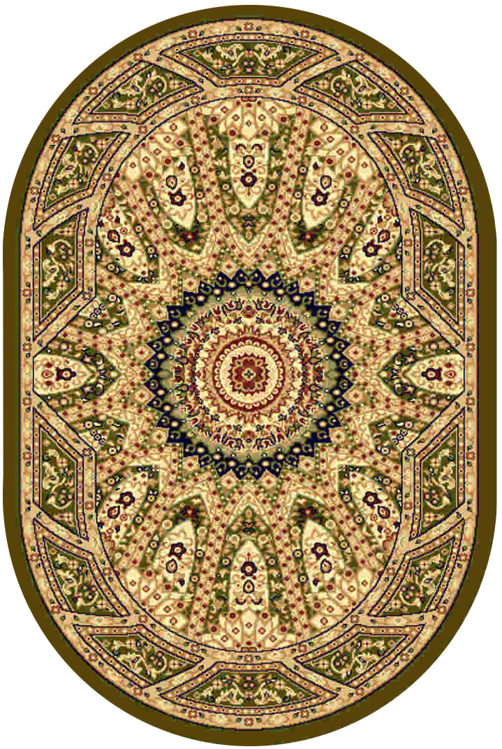 Ковер Kamalak tekstil, овальный, 100 x 150 см. УК-0237УК-0237 Ковер Kamalak tekstil, овальный, 100 x 150 см. УК-0237УК-0237Ковер Kamalak Tekstil изготовлен из прочного синтетического материала heat-set, улучшенного варианта полипропилена (эта нить получается в результате его дополнительной обработки). Полипропилен износостоек, нетоксичен, не впитывает влагу, не провоцирует аллергию. Структура волокна в полипропиленовых коврах гладкая, поэтому грязь не будет въедаться и скапливаться на ворсе. Практичный и износоустойчивый ворс не истирается и не накапливает статическое электричество. Ковер обладает хорошими показателями теплостойкости и шумоизоляции. Оригинальный рисунок позволит гармонично оформить интерьер комнаты, гостиной или прихожей. За счет невысокого ворса ковер легко чистить. При надлежащем уходе синтетический ковер прослужит долго, не утратив ни яркости узора, ни блеска ворса, ни упругости. Самый простой способ избавить изделие от грязи - пропылесосить его с обеих сторон (лицевой и изнаночной). Влажная уборка с применением шампуней и моющих средств не противопоказана. ...