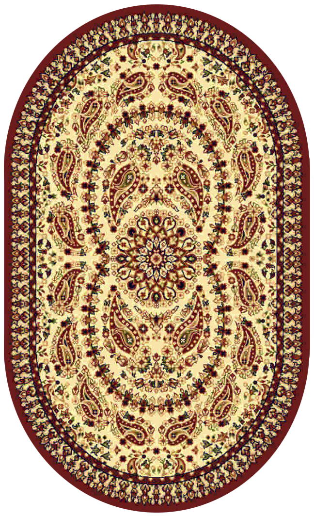 Ковер Kamalak tekstil, овальный, 80 x 150 см. УК-0188УК-0188 Ковер Kamalak tekstil, овальный, 80 x 150 см. УК-0188УК-0188Ковер Kamalak Tekstil изготовлен из прочного синтетического материала heat-set, улучшенного варианта полипропилена (эта нить получается в результате его дополнительной обработки). Полипропилен износостоек, нетоксичен, не впитывает влагу, не провоцирует аллергию. Структура волокна в полипропиленовых коврах гладкая, поэтому грязь не будет въедаться и скапливаться на ворсе. Практичный и износоустойчивый ворс не истирается и не накапливает статическое электричество. Ковер обладает хорошими показателями теплостойкости и шумоизоляции. Оригинальный рисунок позволит гармонично оформить интерьер комнаты, гостиной или прихожей. За счет невысокого ворса ковер легко чистить. При надлежащем уходе синтетический ковер прослужит долго, не утратив ни яркости узора, ни блеска ворса, ни упругости. Самый простой способ избавить изделие от грязи - пропылесосить его с обеих сторон (лицевой и изнаночной). Влажная уборка с применением шампуней и моющих средств не противопоказана. ...