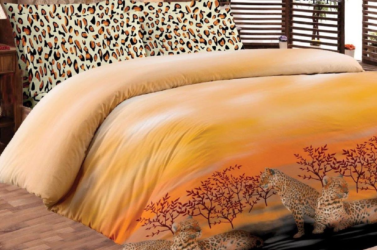 Комплект белья Liya Home Collection Сафари, 1,5-спальный, наволочки 70x70, цвет: желтый0000120002278 Комплект белья Liya Home Collection Сафари, 1,5-спальный, наволочки 70x70, цвет: желтый0000120002278Liya Tekstil производитель тканей и готовой продукции для дома.В нашем ассортименте комплекты постельного белья из - поплина ( 100% хлопок пл 115х125 гр/м2 ),- сатина ( 100% хлопок пл 130х140 гр/м2,) ,поликаттон (60%хлопка,40%пэ 115гр/м2), крашение реактив.Мы гарантируем ГОСТовский пошив наших комплектов, эксклюзивная упаковка которая пользуется спросом на рынке.
