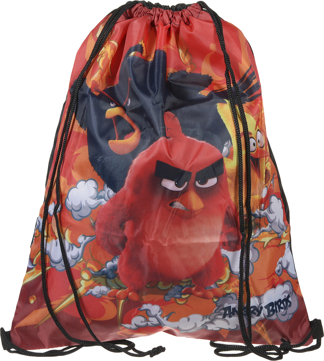 Angry Birds Movie Мешок для обуви Angry Birds MovieABDB-MT1-883 Angry Birds Movie Мешок для обуви Angry Birds MovieABDB-MT1-883Мешок для переноски обуви, выполнен из плотного водостойкого материала, затягивается сверху шнуром-лямкой и носится, как рюкзак. Размер: 43 х 34 х 1 см.