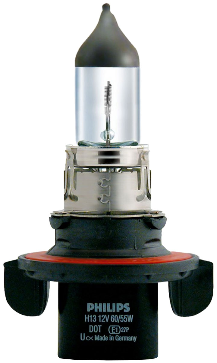 Галогенная автомобильная лампа Philips H13 12V-60/55W (P26.4t) 9008C19008C1 Галогенная автомобильная лампа Philips H13 12V-60/55W (P26.4t) 9008C19008C1Уже в течение 100 лет компания Philips остается в авангарде автомобильного освещения, внедряя технологические инновации, которые впоследствии становятся стандартом для всей отрасли. Сегодня каждый второй автомобиль в Европе и каждый третий в мире оснащены световым оборудованием Philips. Соответствие нормам ECE Philips Automotive предлагает лучшие в классе продукты и услуги на рынке оригинальных комплектующих и послепродажного обслуживания автомобилей. Наши продукты производятся из высококачественных материалов и соответствуют самым высоким стандартам, чтобы обеспечить максимальную безопасность и комфортное вождение для автомобилистов. Вся продукция проходит тщательное тестирование, контроль и сертификацию (ISO 9001, ISO 14001 и QSO 9000) в соответствии с самыми высокими требованиями ECE. Многократное использование Где использовать лампу на 12 В? Решения Philips Automotive удовлетворят все нужды автомобилистов: дальний свет, ближний свет, передние...
