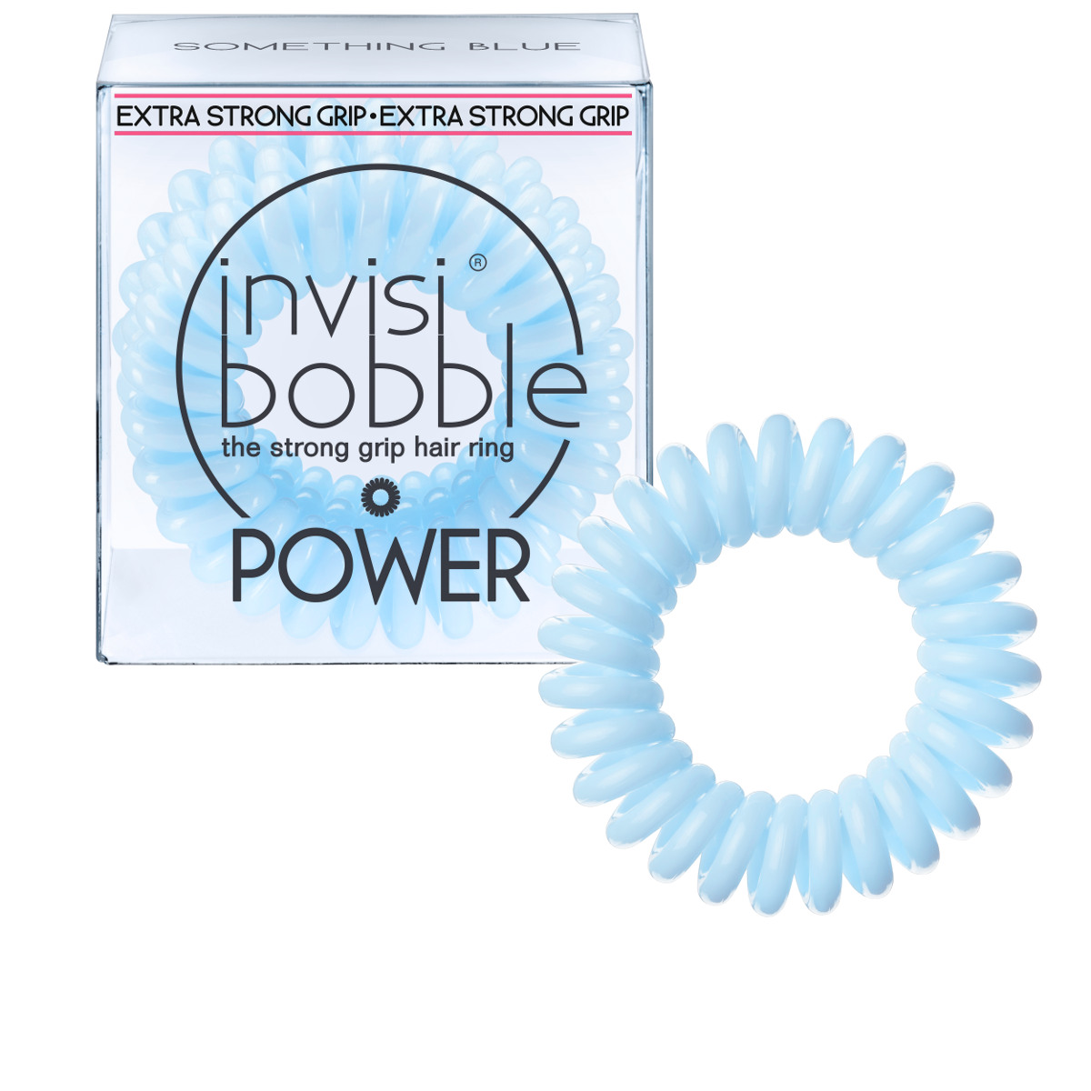 Invisibobble Резинка-браслет для волос Power Something Blue3055 Invisibobble Резинка-браслет для волос Power Something Blue3055В нежно-голубой оттенок invisibobble something blue из коллекции POWER просто невозможно не влюбиться! Коллекция invisibobble POWER создана для всех, кто ведет активный образ жизни! Резинки-браслеты invisibobble POWER немного больше в размере, чем invisibobble ORIGINAL, а также имеют более плотные витки. Это позволяет плотно фиксировать волосы во время занятий спортом и активного отдыха. invisibobble POWER также идеальны для густых волос. Резинки-браслеты invisibobble подходят для всех типов волос, надежно фиксируют причёску, не оставляют заломов и не вызывают головную боль благодаря неравномерному распределению давления на волосы. Кроме того, они не намокают и не вызывают аллергию при контакте с кожей, поскольку изготовлены из искусственной смолы.