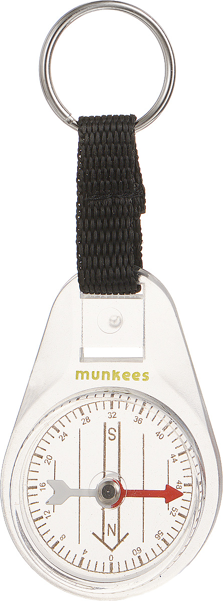 Брелок-компас Munkees, с кольцом для ключа3160 Брелок-компас Munkees, с кольцом для ключа3160Брелок-компас Munkees - это идеальное решение для связки ключей на любой случай жизни - куда бы вы ни пошли. Маленький компас всегда под рукой и благодаря стальному кольцу и стропе его можно разместить на рюкзак или сумку.