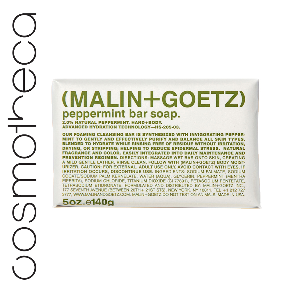 Malin+Goetz Мыло туалетное Мята 140 грMG205 Malin+Goetz Мыло туалетное Мята 140 грMG205Мягкая моющая основа, увлажняющий глицерин и яркие ароматы делают мыло очень приятным при использовании.