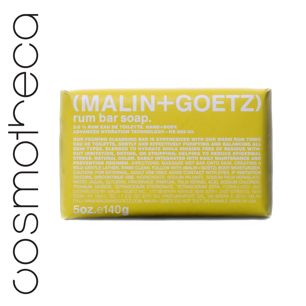 Malin+Goetz Мыло туалетное Ром 140 грMG505 Malin+Goetz Мыло туалетное Ром 140 грMG505Мягкая моющая основа, увлажняющий глицерин и яркие ароматы делают мыло очень приятным при использовании.
