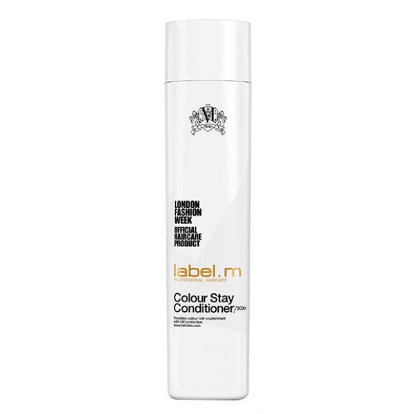 Label.m Кондиционер защита цвета, 300 млLCCS0300 Label.m Кондиционер защита цвета, 300 млLCCS0300Кондиционер надолго сохраняет цвет окрашенных волос. Содержит жожоба, гидролизованный шелк, алоэ барбадосское и экстракт подсолнечника для интенсивного увлажнения. Комплекс Enviroshield защищает цвет, а также предотвращает повреждение во время укладки и защищает от УФ лучей.