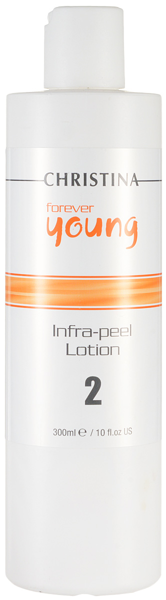 Christina Лосьон для подготовки кожи к пилингу Forever Young InfraPeel Lotion 300 млFY-2 Christina Лосьон для подготовки кожи к пилингу Forever Young InfraPeel Lotion 300 млFY-2Лосьон для подготовки кожи к пилингу Christina Forever Young InfraPeel Lotion. Очищающее средство для кожи и ее подготовки к пилингу. Содержит 8% альфа-гидроксильных кислот, в том числе гликолевую и молочную, экстракт орешника, гваяковый экстракт и сапонарии. Лосьон для подготовки кожи к пилингу Christina снимает верхний слой мертвых клеток и понижает кислотность кожи, способствуя тем самым более глубокому проникновению пилинга Forever Young Red Wine Peel.