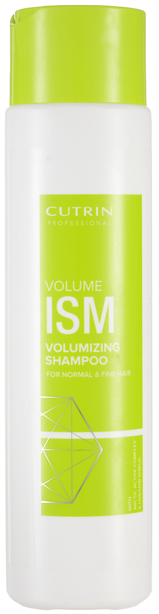 Cutrin Шампунь для придания объема Volumism Shampoo, 300 мл12620 Cutrin Шампунь для придания объема Volumism Shampoo, 300 мл12620Cutrin VOLUMISM придает дополнительный объем тонким и нормальным волосам при помощи уникального комплекса VolumeComplexTM: Березовый сахар (ксилитол) восстанавливает оптимальный гидробаланс, укрепляет волосы. Экстракт из березовых листьев и березовый сок дополняют и усиливают действие ксилитола. Хитозан обеспечивает объем и блеск. Касторовое масло, глицерин и пантенол оказывают ухаживающий эффект не только на волосы, но и на кожу головы.