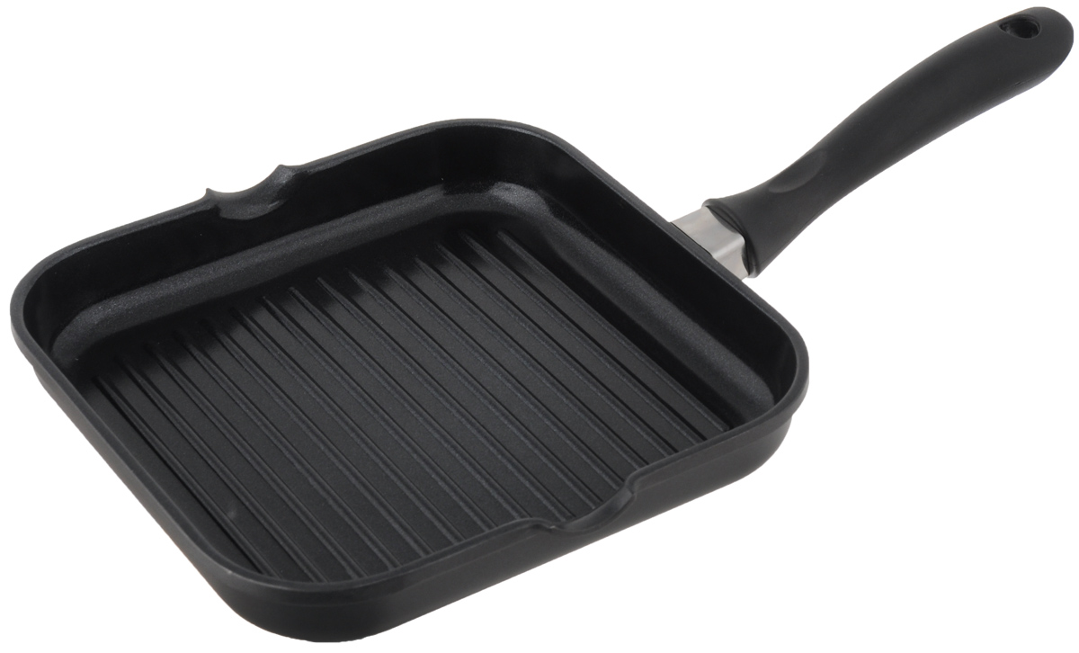 Сковорода-гриль Cook&co Cast 24см, цвет: черный2801291 Сковорода-гриль Cook&co Cast 24см, цвет: черный2801291Сковорода-гриль Cook&co Cast 24см выполнена из алюминия с антипригарным покрытием. Подходит для всех типов плит,кроме индукционных. Рекомендуется ручная мойка. Упакована в подарочную коробку. Алюминий с антипригарным покрытием
