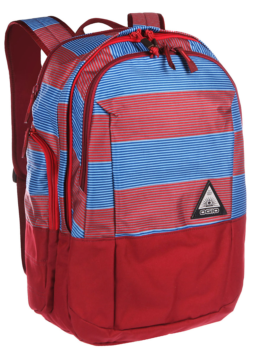 Рюкзак городской Ogio Clark Pack, цвет: красный, синий , 30 л111104-556 Рюкзак городской Ogio Clark Pack, цвет: красный, синий , 30 л111104-556OGIO – высокотехнологичный продукт от американского производителя. Вместимые сумки для путешествий, работы и отдыха, специальная коллекция городских сумок для женщин, жесткие боксы под мелкий инвентарь и многое другое. Стильный и в то же время функциональный рюкзак от Ogio. Имеются специализированные отсеки для ноутбука и планшета, которые позволят Вам не переживать за сохранность техники. Большое основное отделение вместит все необходимые вещи.