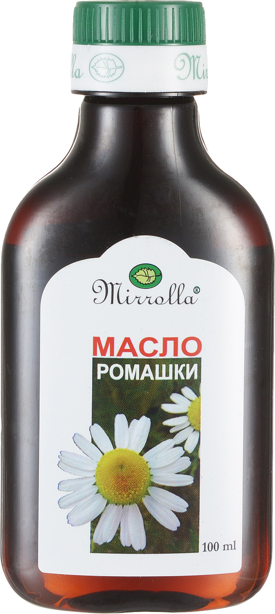 Масло Ромашки 100мл4650001790859 Масло Ромашки 100мл4650001790859Масло ромашки - используют для ухода за сухой, раздраженной, чувствительной кожей; способствует заживлению ран и ожогов; питает и стимулирует рост волос; повышает эластичность кожи; применяется для профилактики появления морщинок.