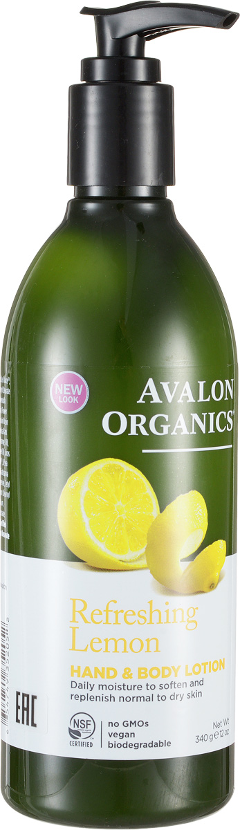 Avalon Organics Лосьон для рук и тела Лимон, 360 млAV35205 Avalon Organics Лосьон для рук и тела Лимон, 360 млAV35205Лосьон для рук и тела Avalon Organics Лимон - уникальный комплекс с тонким ароматом свежих лимонов, с изобилием тонизирующих, пробуждающих масел, усиленный бета-глюканами, аргинином и гиалуроновой кислотой, является великолепным источником здоровья и красоты. Восполняя дефицит липидов, восстанавливая гидро-липидный баланс, мгновенно устраняет сухость, шелушение, активно воздействуя на обезвоженные, огрубевшие участки, быстро восстанавливает нежность и эластичность кожи. Стимулирует деление клеток и способствует обновлению кожи, повышению влагоудерживающих и защитных функций. Характеристики: Объем: 360 мл. Артикул: AV35205. Производитель: США. Товар сертифицирован.