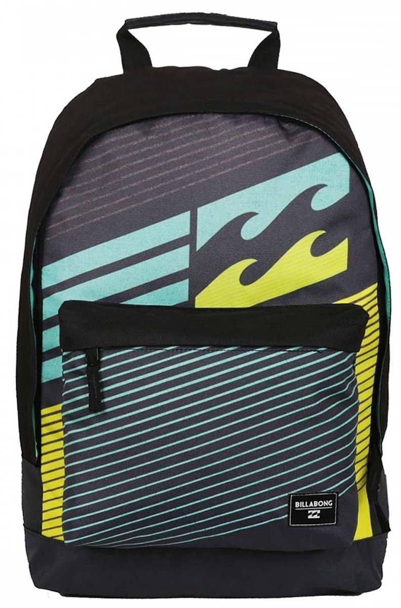Рюкзак городской Billabong All Day, цвет: серый, 20 лU5BP01 Рюкзак городской Billabong All Day, цвет: серый, 20 лU5BP01Практичный вместительный рюкзак, готовый вписаться в Ваш стиль и вместить все Ваши вещи, необходимые для учебы, работы или просто прогулок по городу.