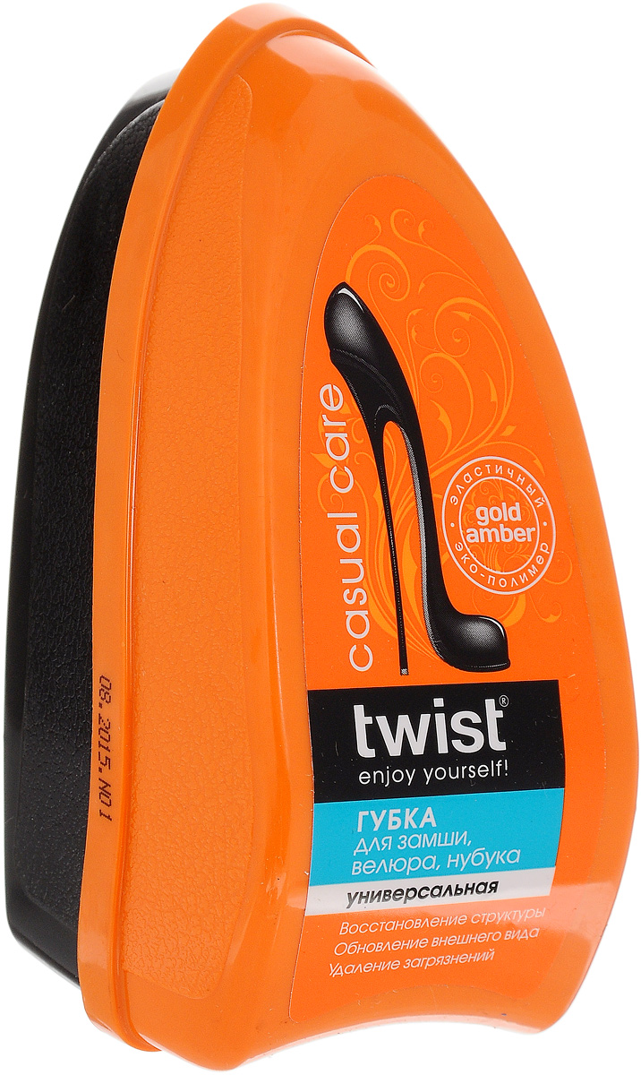 Губка универсальная Twist CasualTW03-C0024 Губка универсальная Twist CasualTW03-C0024Губка универсальная Twist Casual легко удаляет различные загрязнения с поверхности замши, нубука, велюра. Обеспечивает восстановление структуры материала и сохранение цвета обуви.