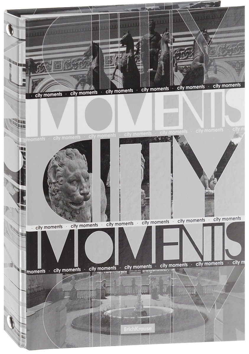 Erich Krause Тетрадь на кольцах City Moments 80 листов в клетку39968_скульптуры Erich Krause Тетрадь на кольцах City Moments 80 листов в клетку39968_скульптурыТетрадь на кольцах Erich Krause City Moments отлично подойдет для хранения важных записей по учебе, работе или для повседневных заметок. Обложка тетради выполнена из плотного картона и оформлена изображением старинных монументов. Внутренний блок состоит из 80 листов качественной белой бумаги в клетку без полей. Листы в блоке крепятся на четырех металлических кольцах.