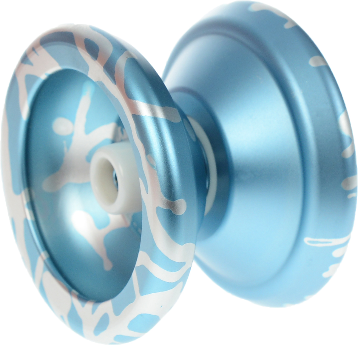 YoYoFactory Йо-йо Superstar цвет серебристый голубойsuperstar/blue YoYoFactory Йо-йо Superstar цвет серебристый голубойsuperstar/blueУ металлического йо-йо YoYoFactory Superstar широкий гэп и внешний диаметр чашечек. Обода сделаны так, что массовая концентрация распределяет по максимально дальней окружности от центра йо-йо, что позволяет держать стабильность и равновесие при слипе. Superstar выбирают многие профессионалы. Джон Андо выиграл чемпионат мира 2008 (World Yo-Yo Contest 2008) именно с этой моделью. Он показал новый стиль игры, когда йо-йо хорошо гриндит, он выполнял множество трюков, когда йо-йо крутится вокруг разных частей тела. Йо-йо - это игрушка, состоящая из двух симметричных половинок соединенных осью, к которой прикреплена веревка. Современный йо-йо значительно отличается от тех, к которым многие привыкли. Сейчас йо-йо - это такая же часть молодежной культуры как скейт, ВМХ или сноуборд. Йо-йо популярно во многих странах мира, таких как Россия, США и Япония. Ежегодно во всем мире проходят различные чемпионаты по игре с йо-йо, в том числе и Чемпионат России, в котором...