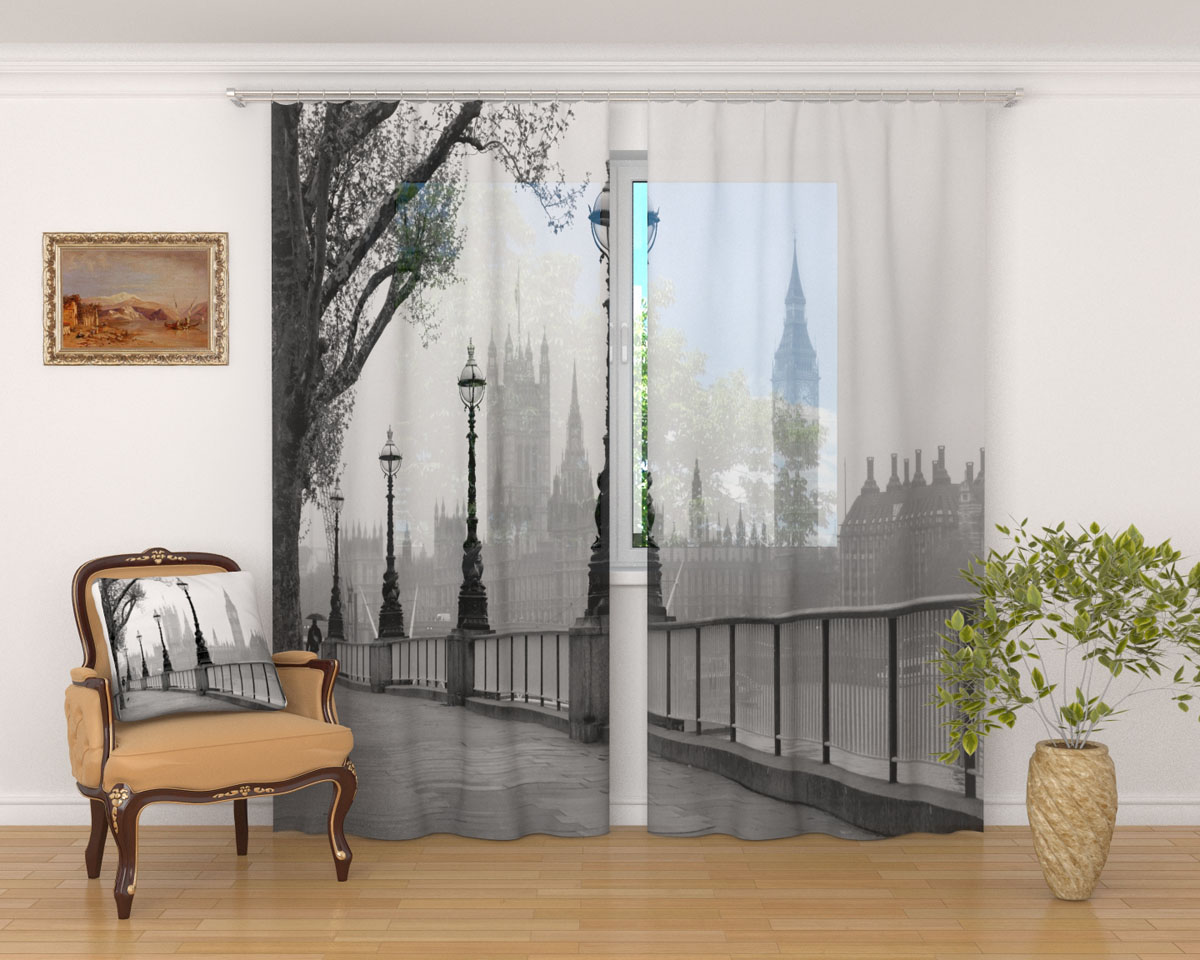 Комплект фототюлей Сирень Набережная, на ленте, 290 х 260 см00741-ФТ-ВЛ-001 Комплект фототюлей Сирень Набережная, на ленте, 290 х 260 см00741-ФТ-ВЛ-001Фототюль Сирень, используемый материал Вуаль - легкая, парящая ткань. Благодаря своей прозрачности позволяет создать в комнате уютную атмосферу, отлично дополнят украшение любого окна. Ткань хорошо держит форму, не требует специального ухода. Яркая и чёткая картинка будет радовать Вас каждый день. Крепление на карниз при помощи шторной ленты на крючки. В комплекте: Занавески: 2 шт. Размер (ШхВ): 145 см х 260 см. Рекомендации по уходу: стирка при 30 градусах гладить при температуре до 110 градусов Изображение на мониторе может немного отличаться от реального.