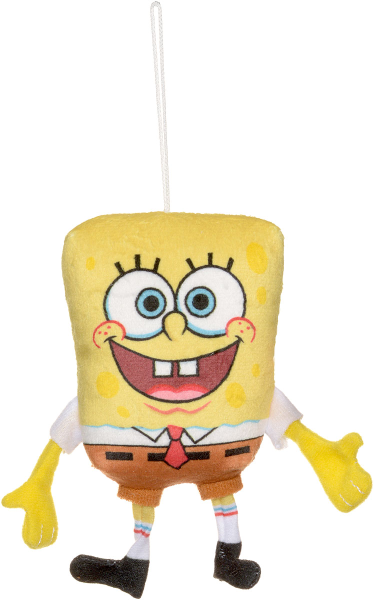 Nickelodeon Мягкая игрушка Губка БобGBBU0 Nickelodeon Мягкая игрушка Губка БобGBBU0Губка Боб - морская губка, хоть и выглядит, как кухонная. Характерные черты его внешности: большие голубые глаза, много дырочек по всему телу и рот с выступающими вперед резцами, ямочки на щеках и веснушки. Он может по желанию изменять форму своего тела, а также длину и форму рук, втягивать их в себя. Его штаны подпоясаны черным ремнем. На ногах - черные ботинки, носки с синими и красными полосками. Говорит высоким и тонким голосом. Очень любит петь вместе с Патриком. Мягкая игрушка Nickelodeon Губка Боб обязательно привлечет внимание вашего ребенка. Игрушка мягкая, приятная на ощупь. Благодаря текстильной петле игрушку можно использовать как подвеску. Игрушка разовьет коммуникативные навыки малыша, сформирует умение дружить, улучшит цветовое восприятие.