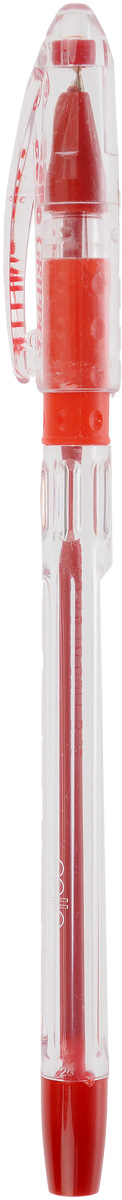 Cello Шариковая ручка Gripper цвет чернил красный305 226040 Cello Шариковая ручка Gripper цвет чернил красный305 226040Практичная шариковая ручка Cello Gripper - это функционально-продуманная и удобная письменная принадлежность, которая подойдет и взрослым, и детям. Ручка имеет прозрачный трёхгранный корпус и обладает специальной подушечкой для пальцев из антибактериального каучука, которая создает дополнительный комфорт. Предусмотрен стреловидный пишущий узел, который обеспечивает идеальную тонкую линию письма. С такой ручкой Cello Gripper вам будет комфортно, удобно и практично во всех письменных делах.