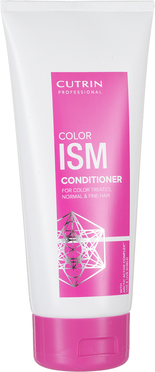 Cutrin Кондиционер для окрашенных волос Colorism Conditioner, 200 мл12624 Cutrin Кондиционер для окрашенных волос Colorism Conditioner, 200 мл12624Cutrin COLORISM обеспечивает яркость и насыщенность цвета окрашенных волос с помощью комплекса ColorComplexTM: Система тройной защиты цвета поддерживает глубину и насыщенность цвета окрашенных волос с помощью комбинации антиоксидантов, УФ-фильтра и ухаживающих катионовых агентов. Шелковый протеин (серицин) увлажняет волосы и кожу головы, оказывает укрепляющее воздействие на структуру волос, придает потрясающий объемный блеск. Масло семян шиповника (жирные кислоты Омега-3, Омега-6) обеспечивает питание и уход для окрашенных волос, а также защищает их цвет от потускнения. Масло авокадо, глицерин и пантенол оказывают ухаживающий эффект не только на волосы, но и на кожу головы.
